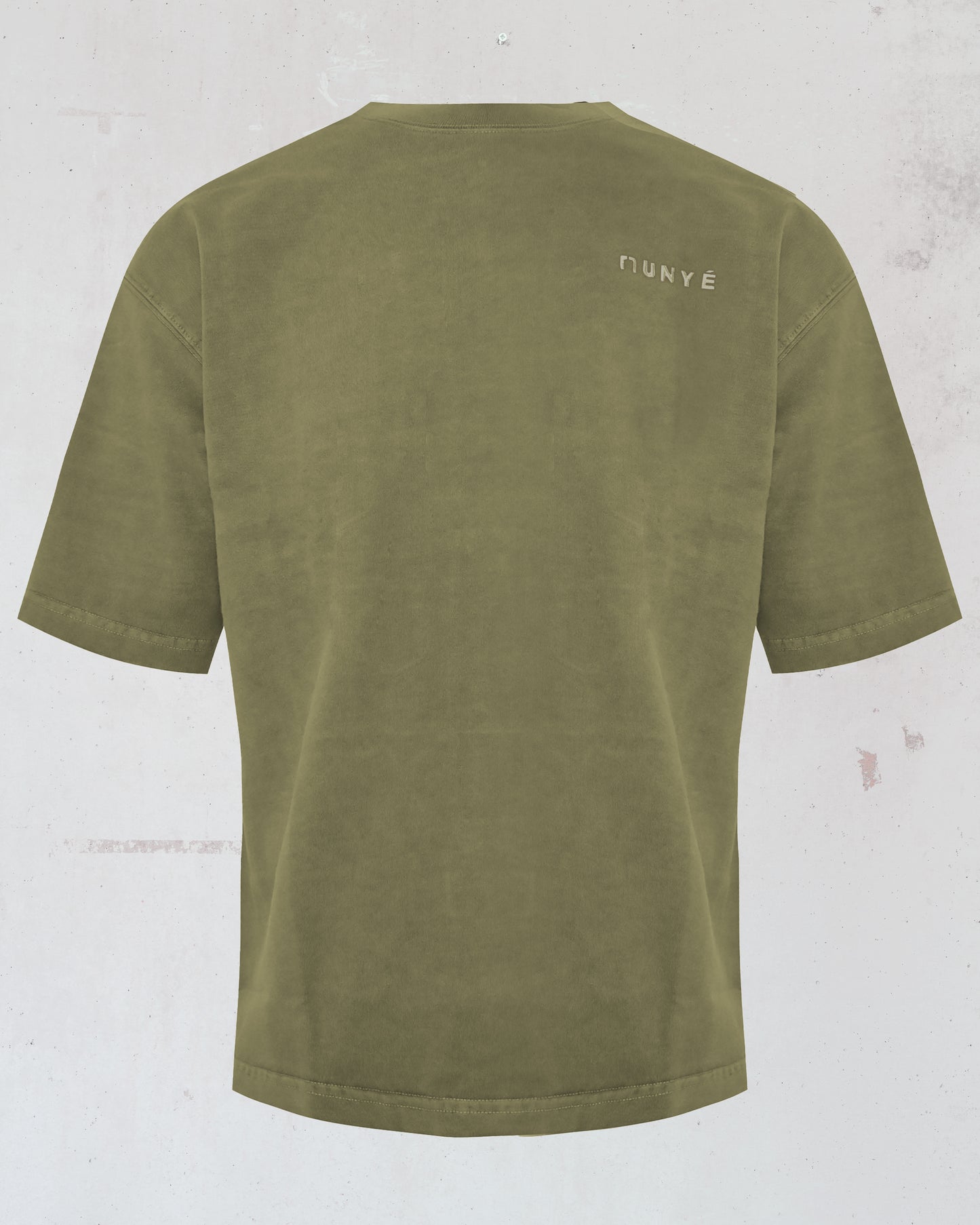 MUNYÉ Urban Vein Tee Green Washed