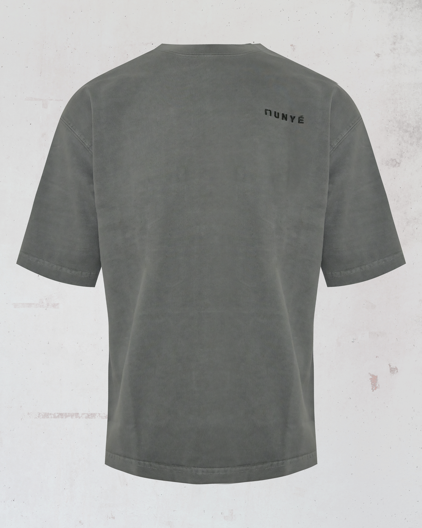 MUNYÉ Urban Vein Tee Grey Washed