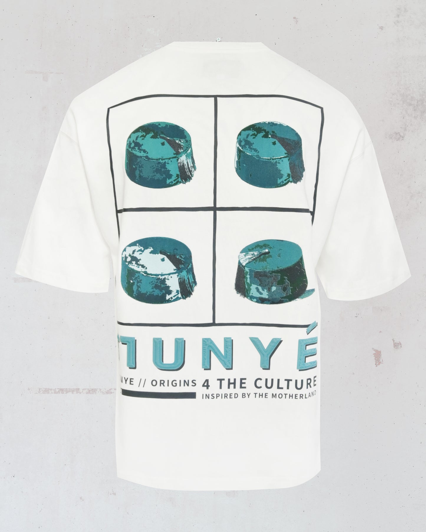 MUNYÉ Carboush Tee - White