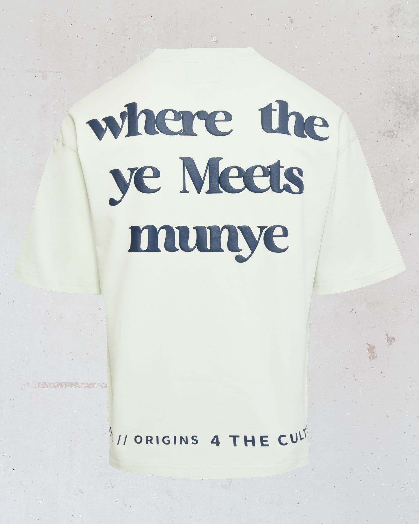 MUNYÉ Ye Meets Munye Tee - White