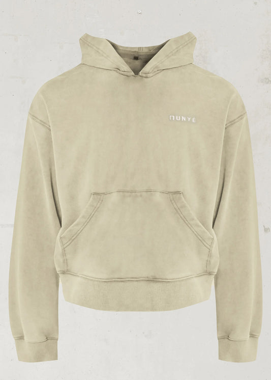 MUNYÉ Vein Hoodie - Beige